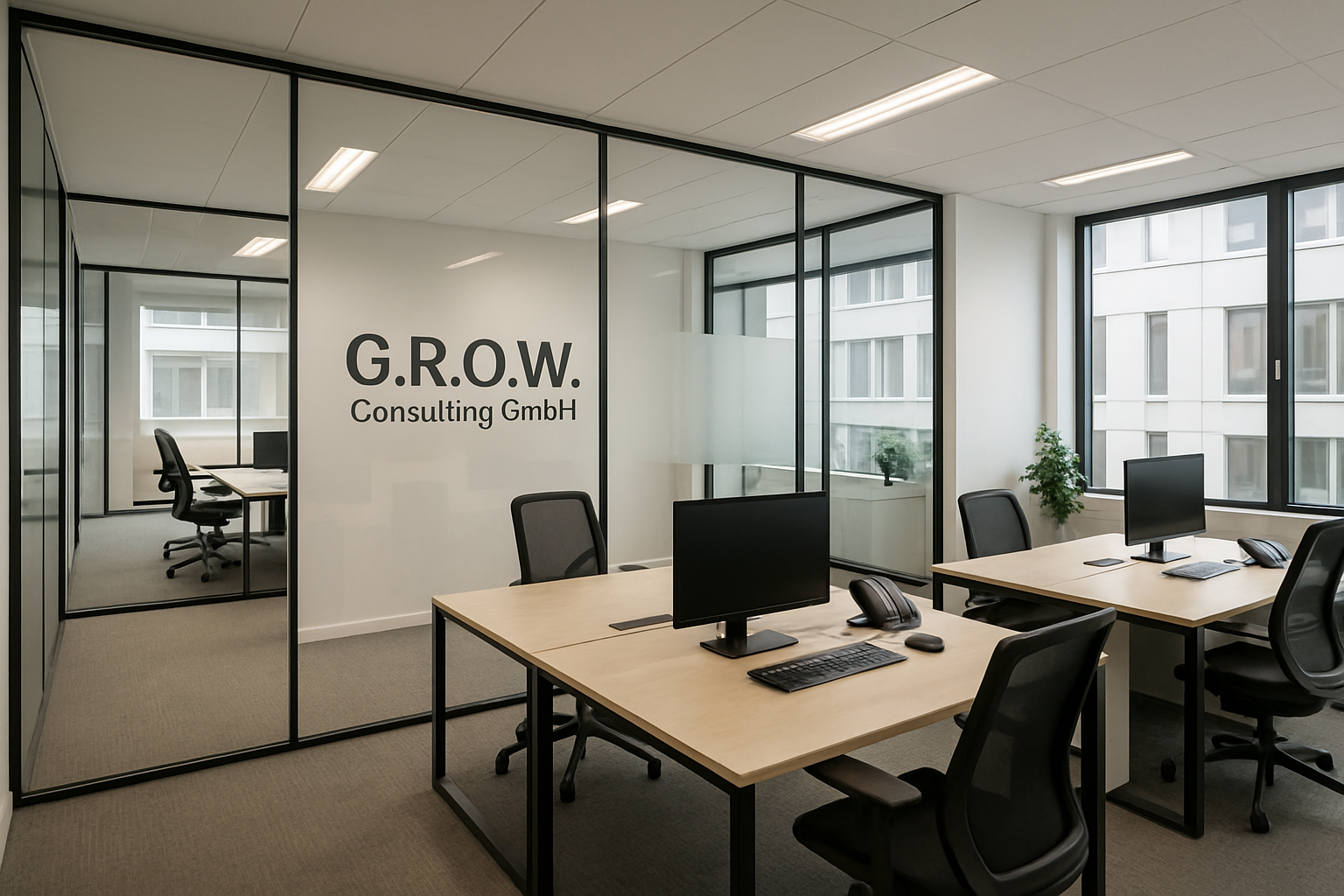 Beratungsteam bei der Projektplanung